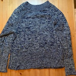 Universal Thread Blue Knit Sweater, Size Large